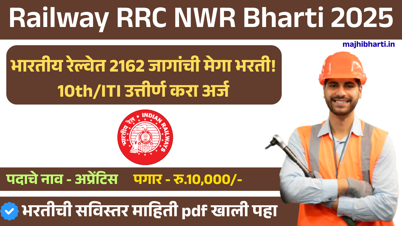 Railway RRC NWR Bharti 2025