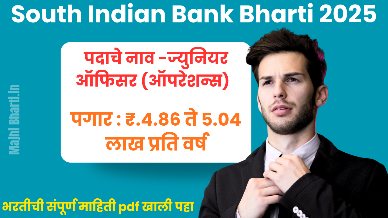South Indian Bank Bharti 2025