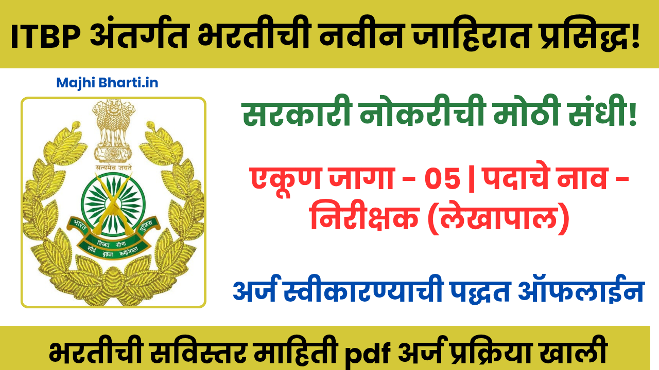 ITBP Bharti 2025
