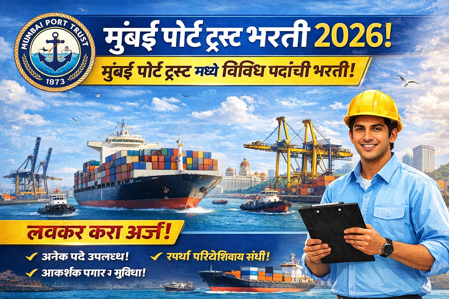 Mumbai Port Trust Bharti 2026