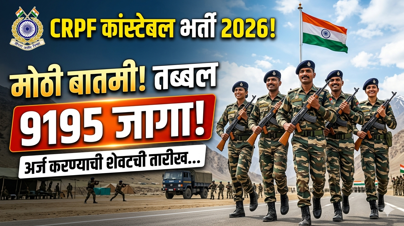 CRPF Constable Bharti 2026