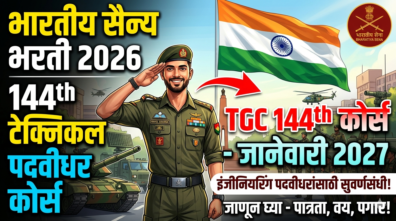 Indian Army TGC Bharti 2026