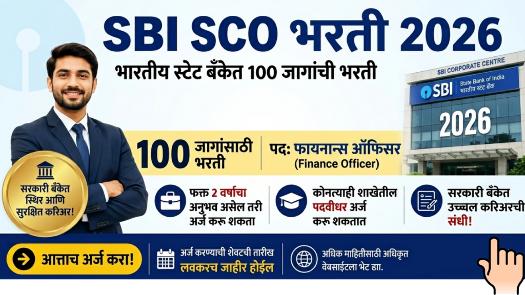SBI SCO Bharti 2026
