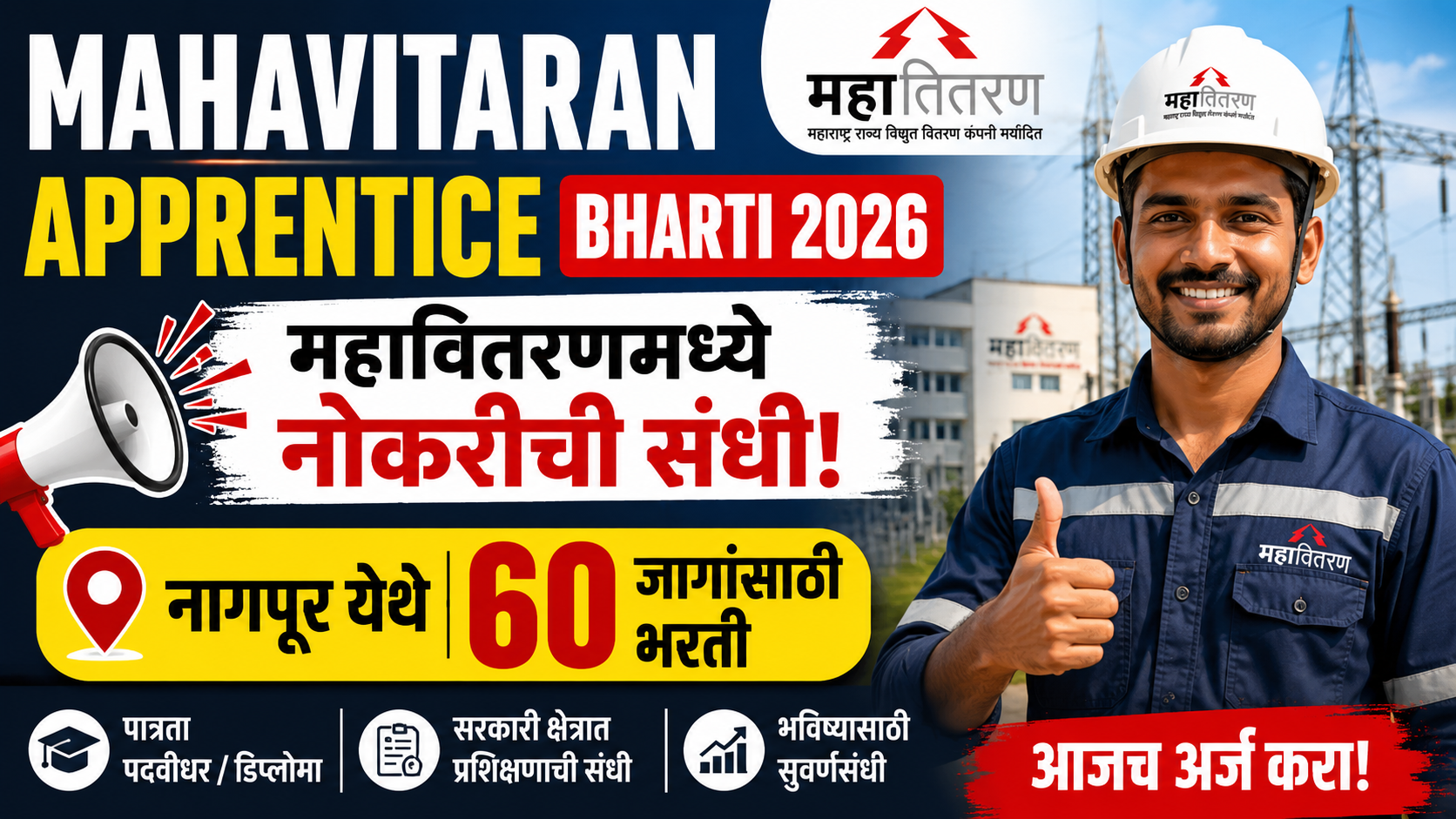 Mahavitaran Apprentice Bharti 2026