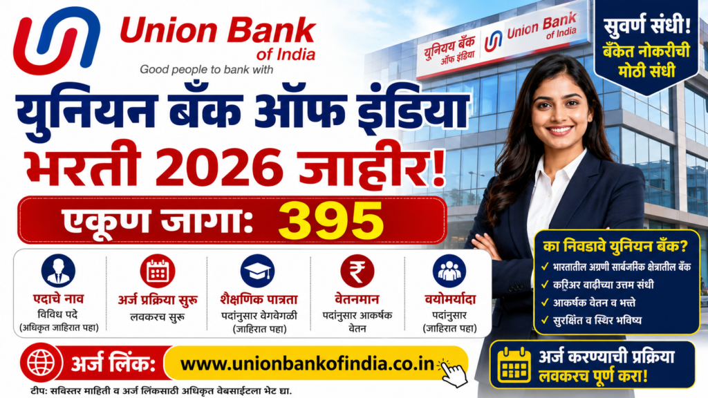 Union Bank of India Bharti 2026