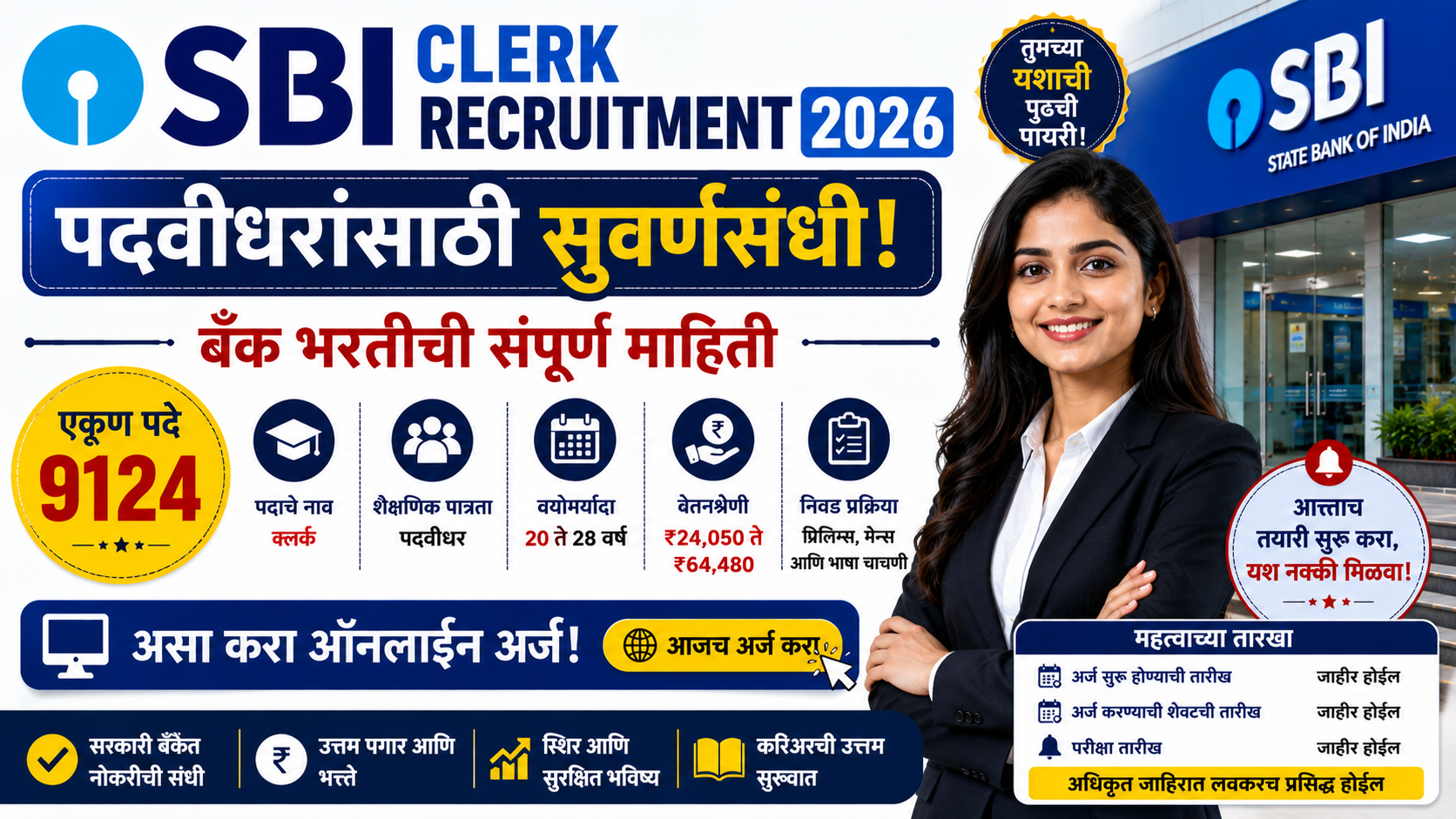 SBI Clerk Recruitment 2026
